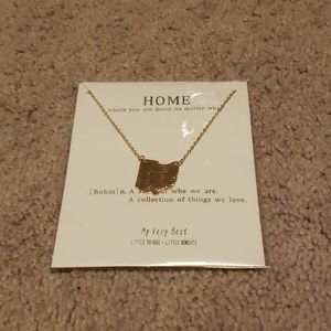 Home state necklace
